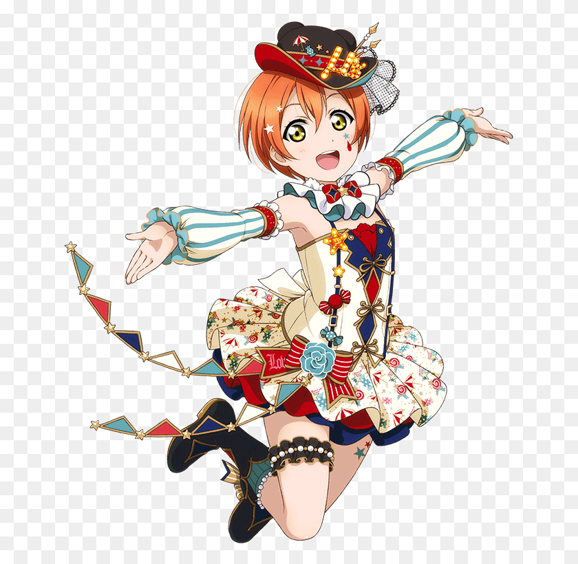 653x760 Transparent Idolized Love Live Rin, Person, Human, Costume HD PNG Download