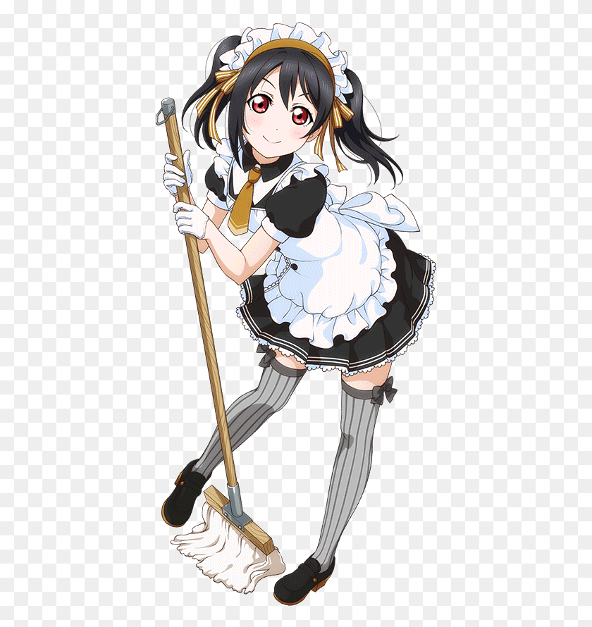 399x830 Transparent Idols On Twitter Kawaii Anime Maid Outfit, Costume, Person, Human HD PNG Download