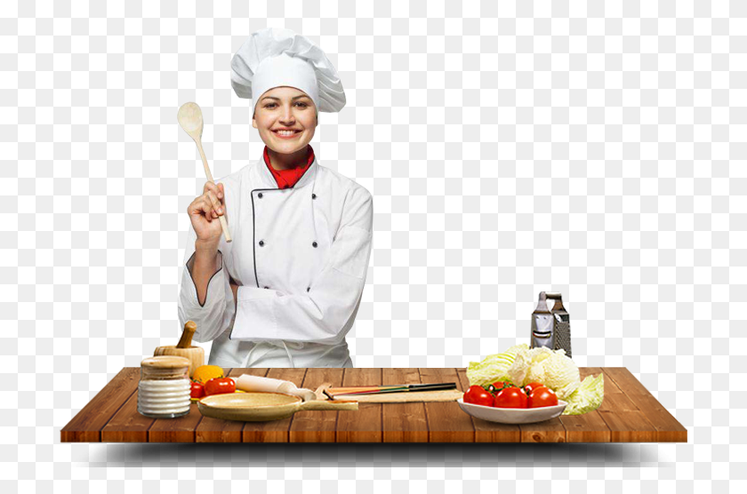 707x496 Transparent Images Pluspng Catering Services Images, Person, Human, Chef HD PNG Download