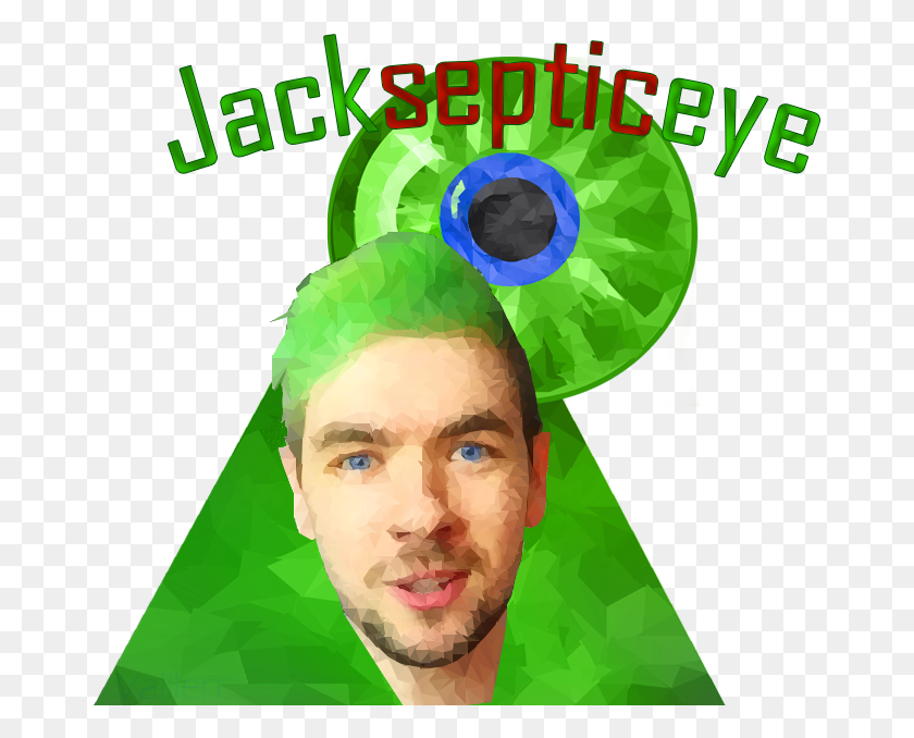 669x618 Transparent Jacksepticeye Low Poly Illustration, Head, Person, Human HD PNG Download