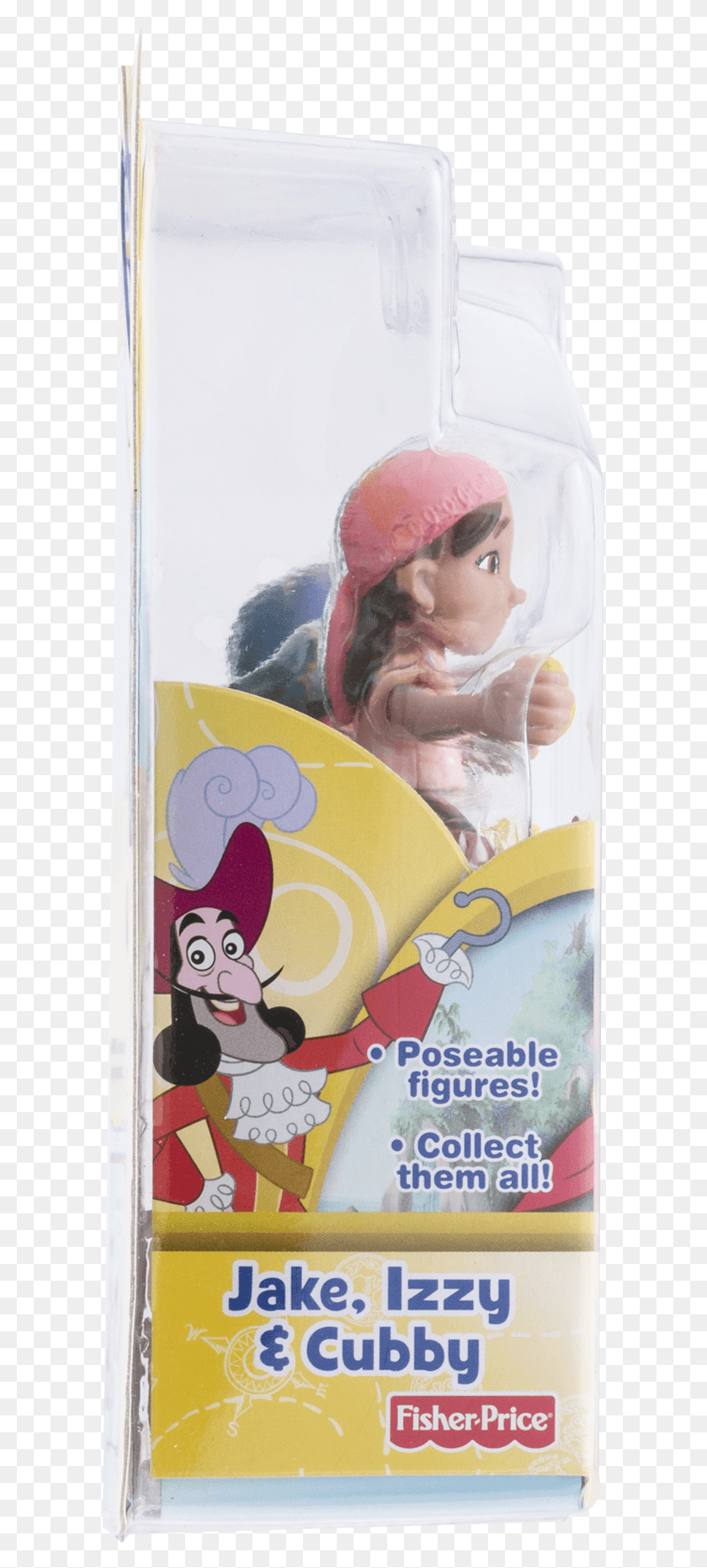 598x1801 Transparent Jake And The Neverland Pirates Captain Hook Amp Mr. Smee Jake, Clothing, Apparel, Bonnet HD PNG Download