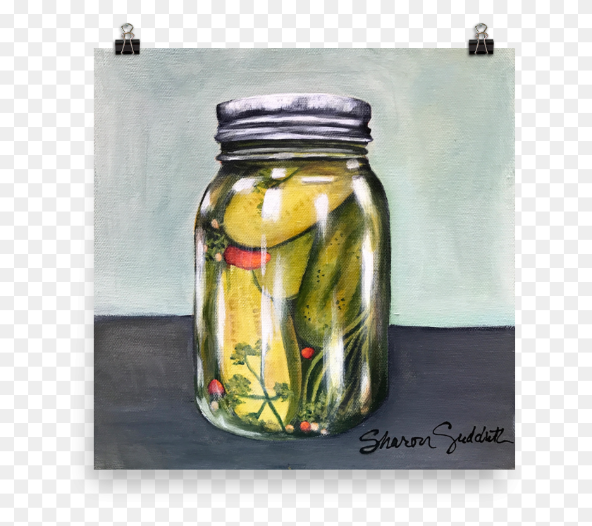 647x686 Transparent Jar Pickle Still Life, Plant, Vase, Pottery HD PNG Download