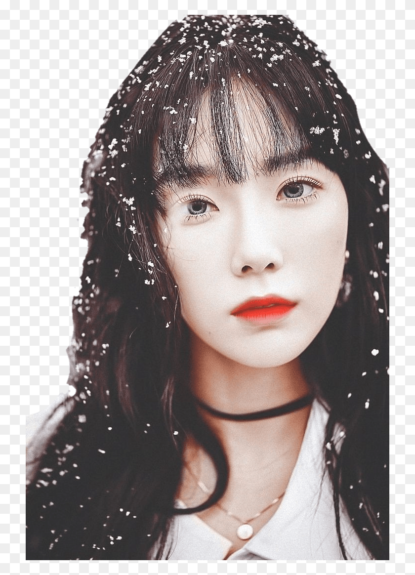 736x1104 Transparent Jessica Jung Taeyeon This Christmas, Face, Person, Human HD PNG Download