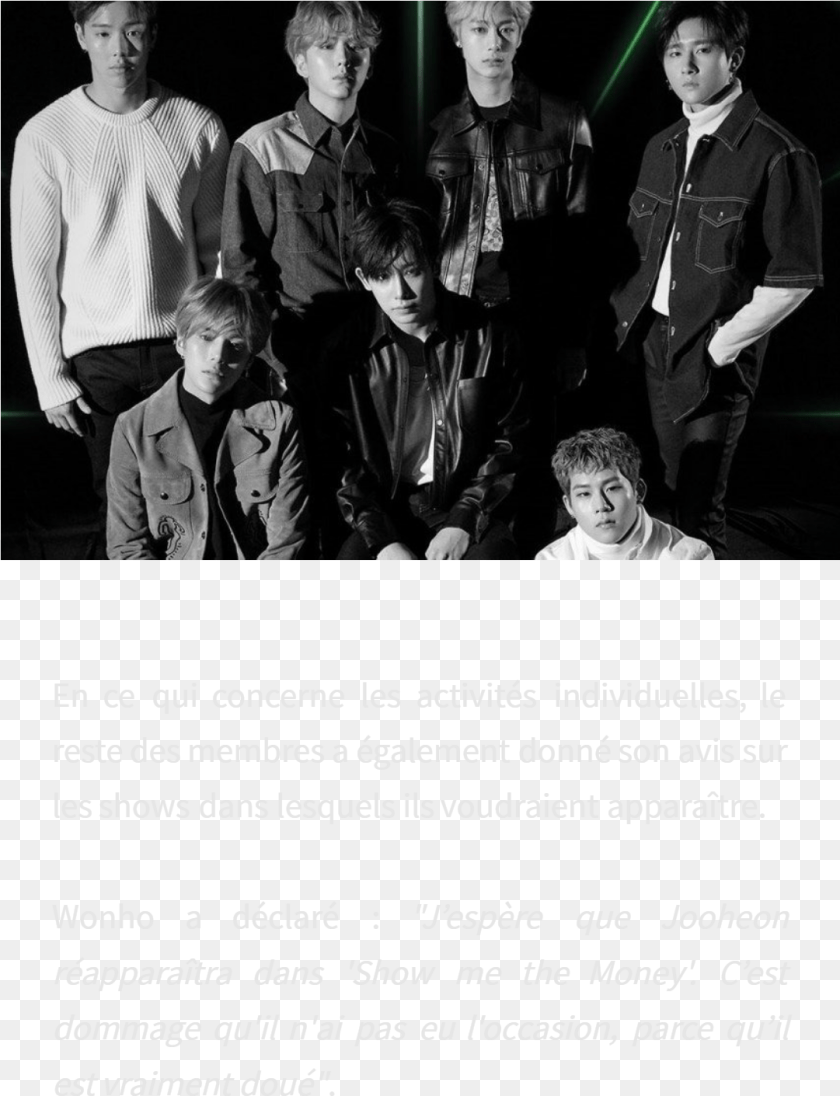 Transparent Jooheon Monsta X The Connect Group, Person, People, Clothing, Coat Clipart PNG