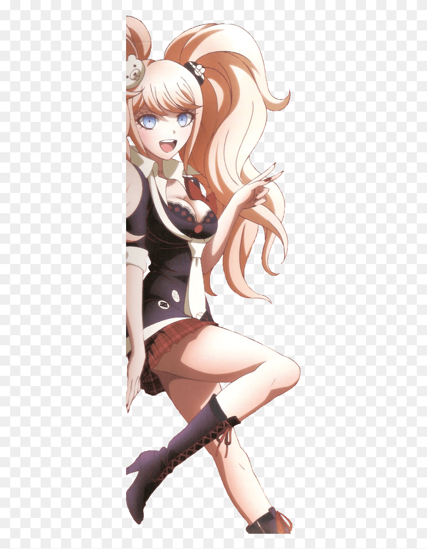 345x1021 Transparent Junko Enoshima For Your Blog Transparent Junko Enoshima Fanart, Comics, Book, Manga HD PNG Download