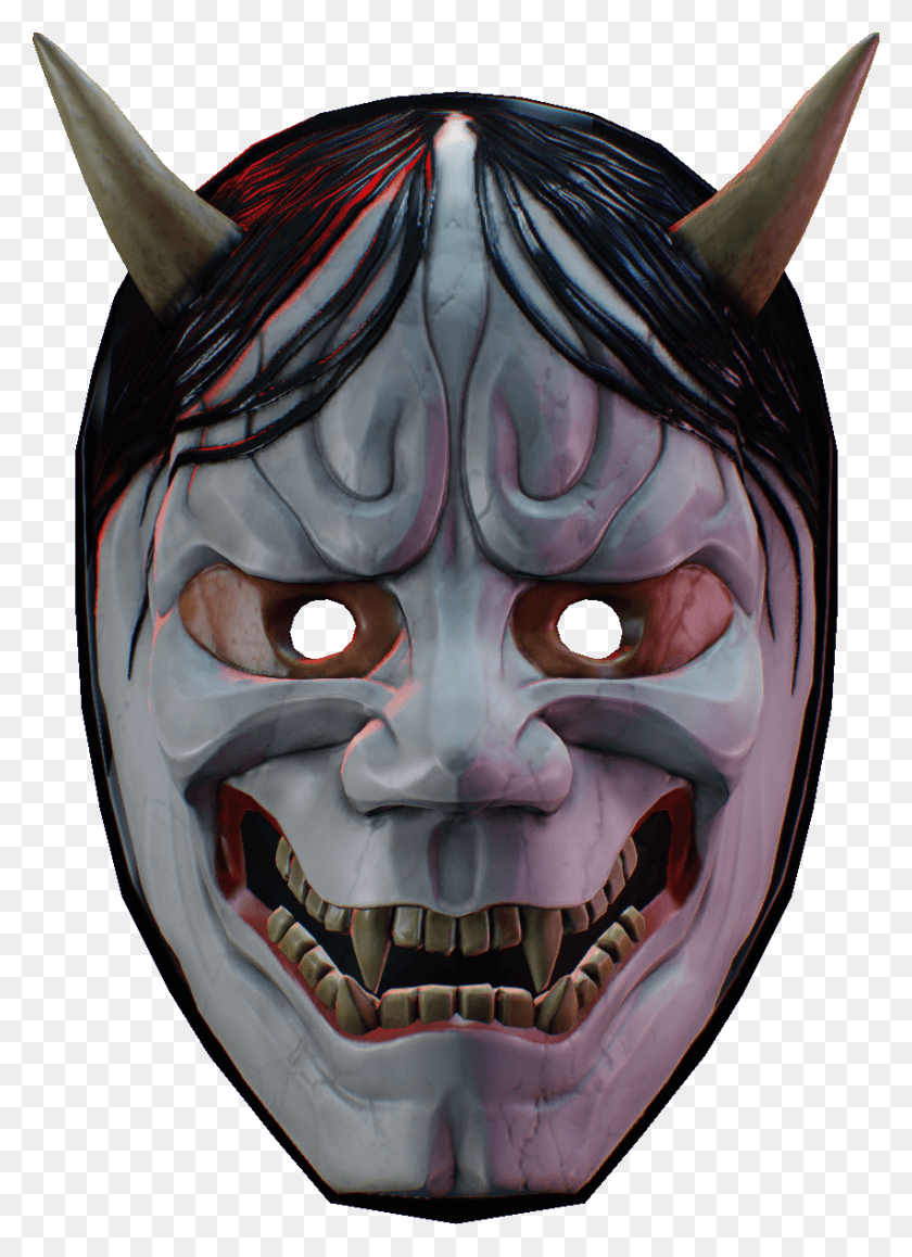 853x1201 Transparent Kage Mask Payday HD PNG Download