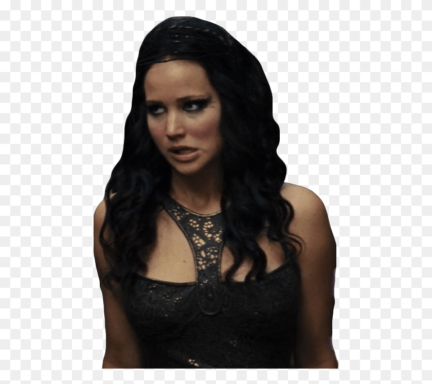 479x687 Transparent Katniss When Confronting Naked People Hunger Games Catching Fire Elevator Scene Gif, Person, Human, Face HD PNG Download