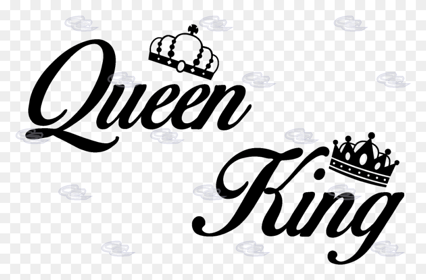 970x612 Transparent King King And Queen Letras, Text, Coil, Spiral HD PNG Download