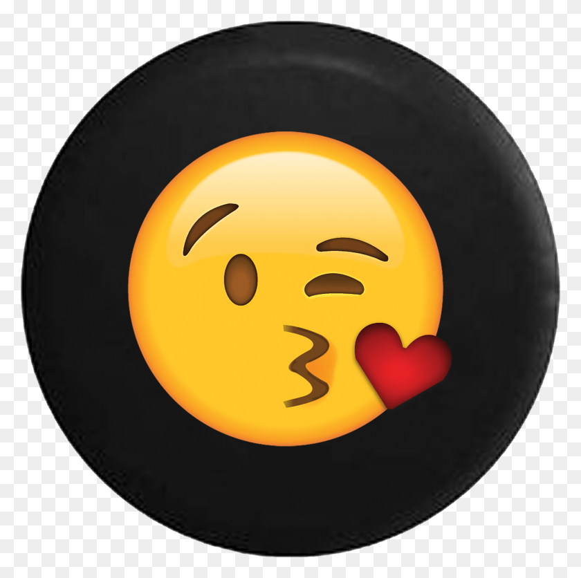 1728x1721 Прозрачный Поцелуй Emoji Мертвый При Дневном Свете Толстый, Логотип, Символ, Товарный Знак Png Скачать