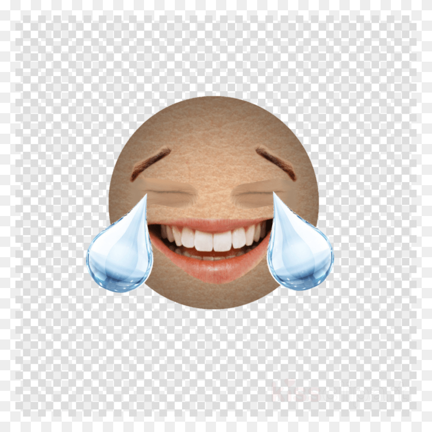 900x900 Transparent Laughing Emoji Crying Laughing Emoji Cancer, Texture, Polka Dot, Teeth HD PNG Download