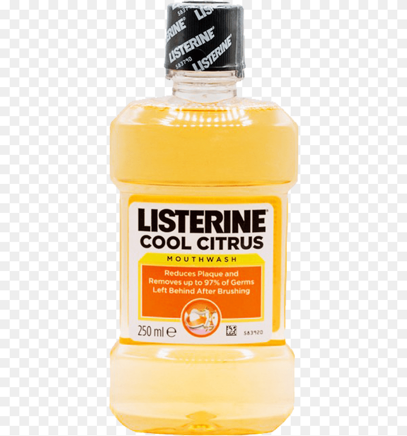 393x901 Transparent Listerine Bottle, Food, Ketchup, Qr Code Sticker PNG