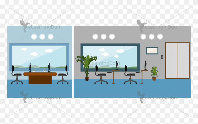 1024x613 Transparent Living Room Background Clipart Illustration, Water, Lighting, Furniture HD PNG Download