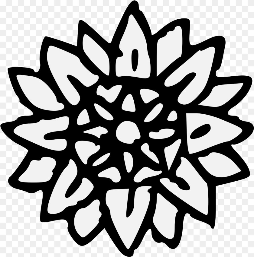 1222x1239 Transparent Lotus Flower Graphic Sunflower Icon, Nature, Outdoors, Stencil, Snow Clipart PNG
