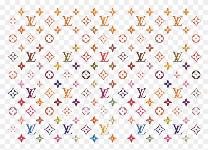 800x559 Прозрачный Узор Louis Vuitton, Ковер, Символ, Звездный Символ Png Скачать