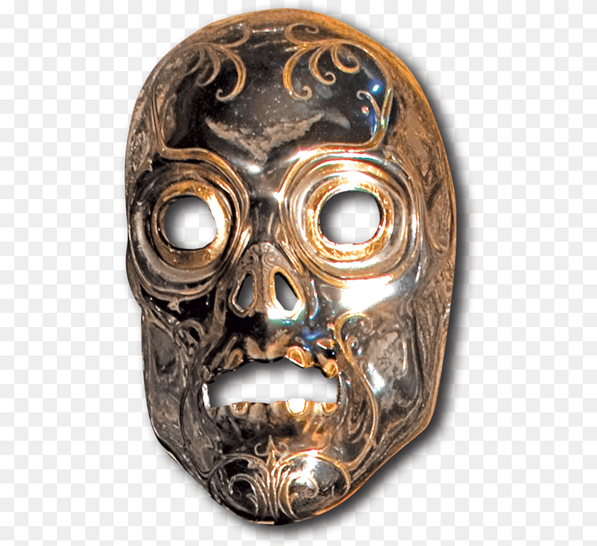 507x768 Luna Lovegood Death Eater Mask Smoke Pipe Transparent PNG