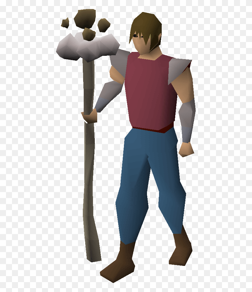 466x913 Transparent Magic Dust Lava Staff Upgrade Kit Osrs, Person, Human, People HD PNG Download