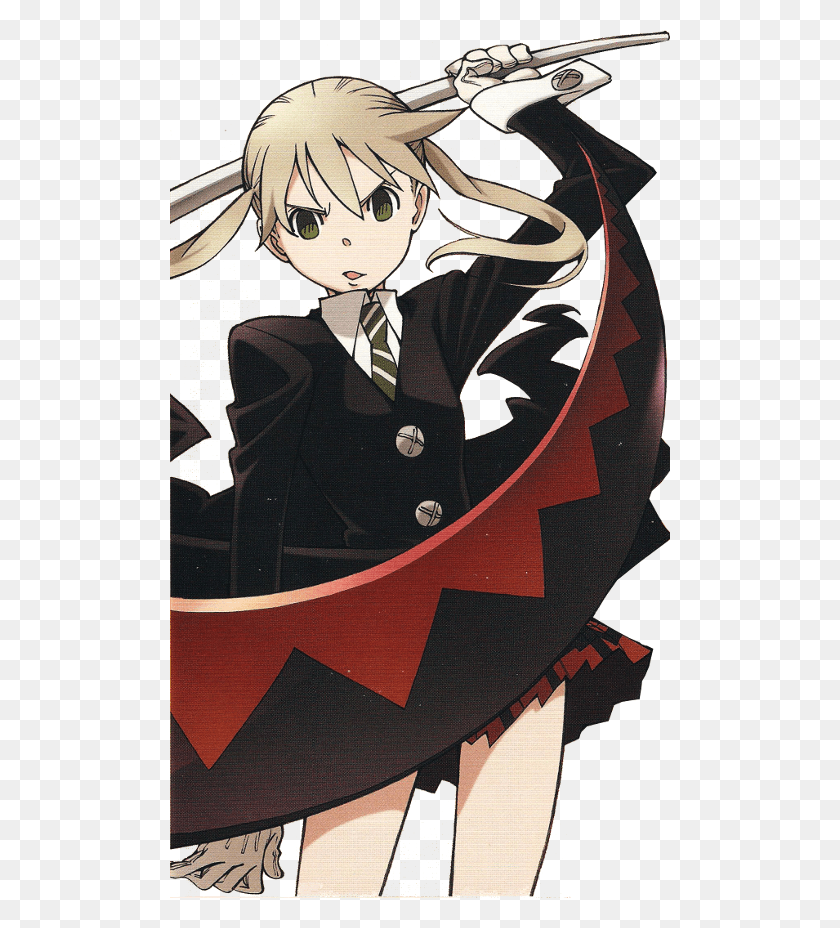 500x868 Transparent Maka Soul Eater, Tie, Accessories, Accessory HD PNG Download