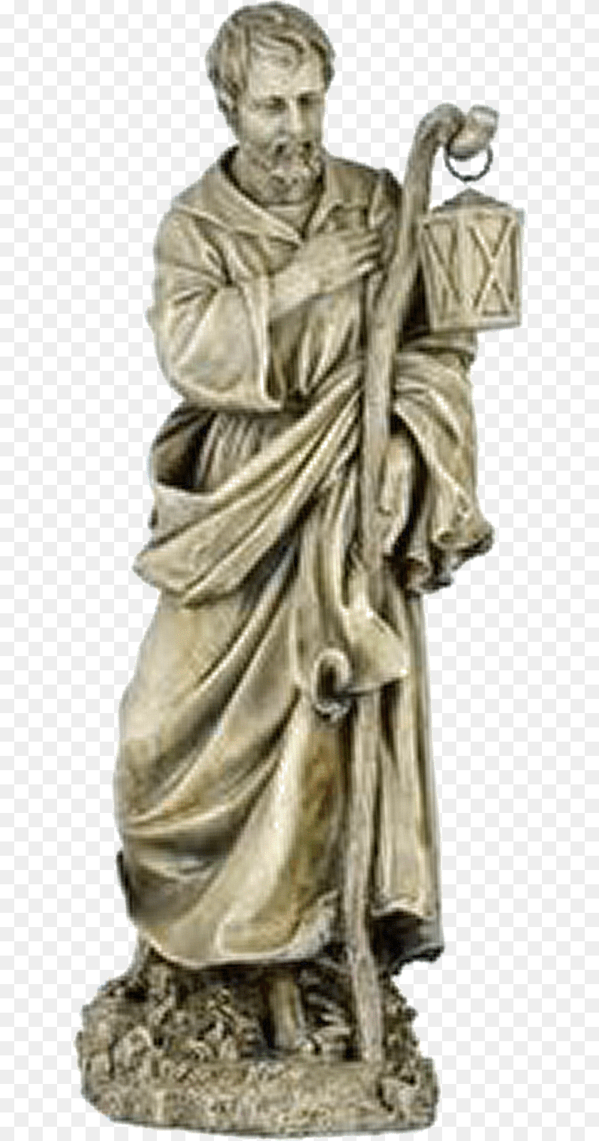 636x1600 Transparent Manger Scene St Joseph Statue, Art, Adult, Person, Man Sticker PNG