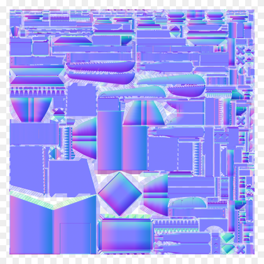 2048x2048 Прозрачная Карта Мартышка Архитектуры, Графика, Фиолетовый Hd Png Скачать