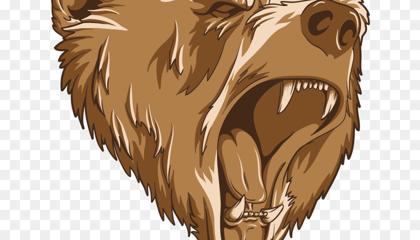 640x480 Transparent Mascot Clipart Roaring Bear Logo, Animal, Lion, Mammal, Wildlife PNG