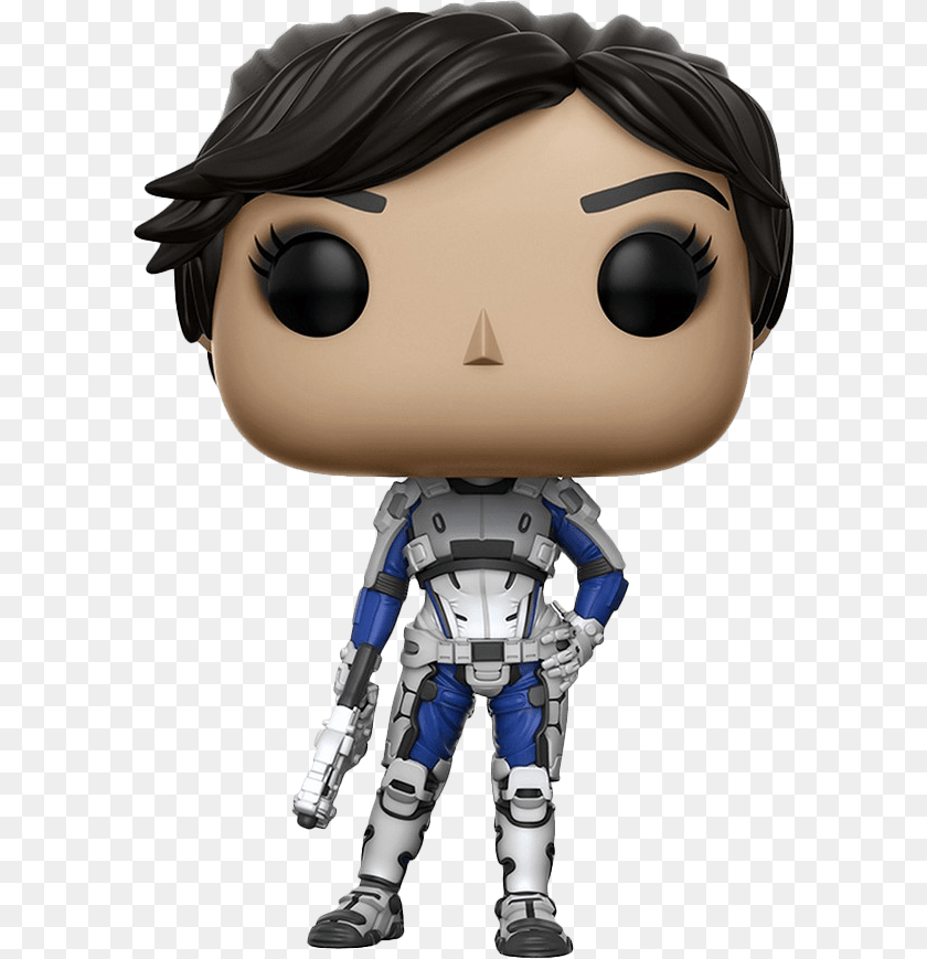 599x869 Transparent Mass Effect Andromeda, Toy, Person Clipart PNG