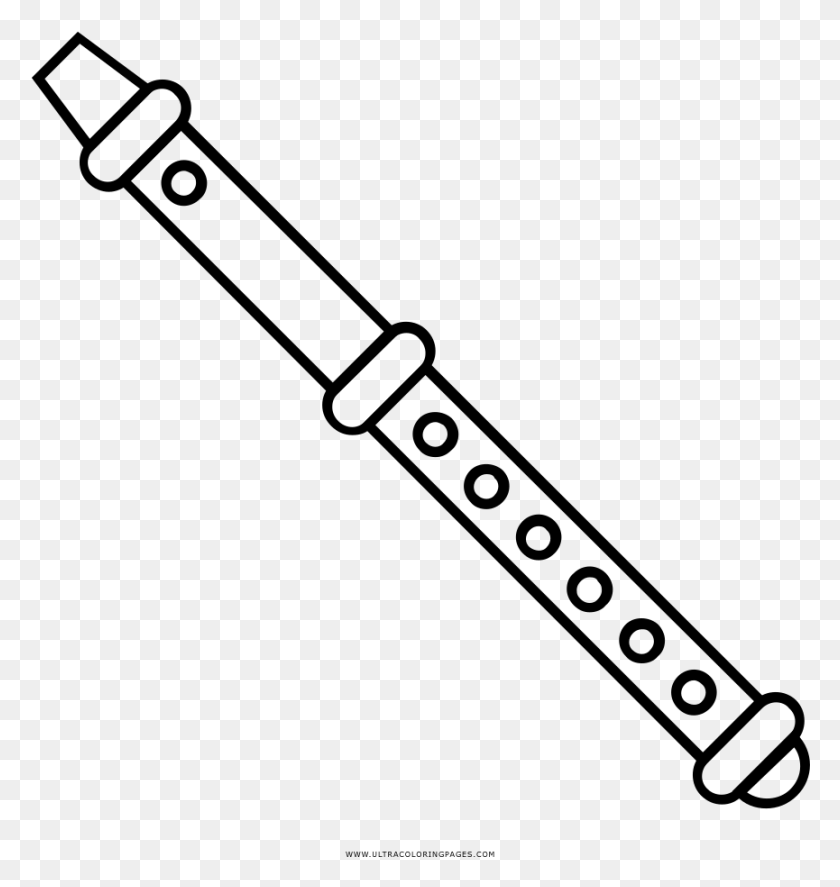 865x918 Transparent Mayilpeeli Flute Clipart Black And White, Gray, World Of Warcraft HD PNG Download
