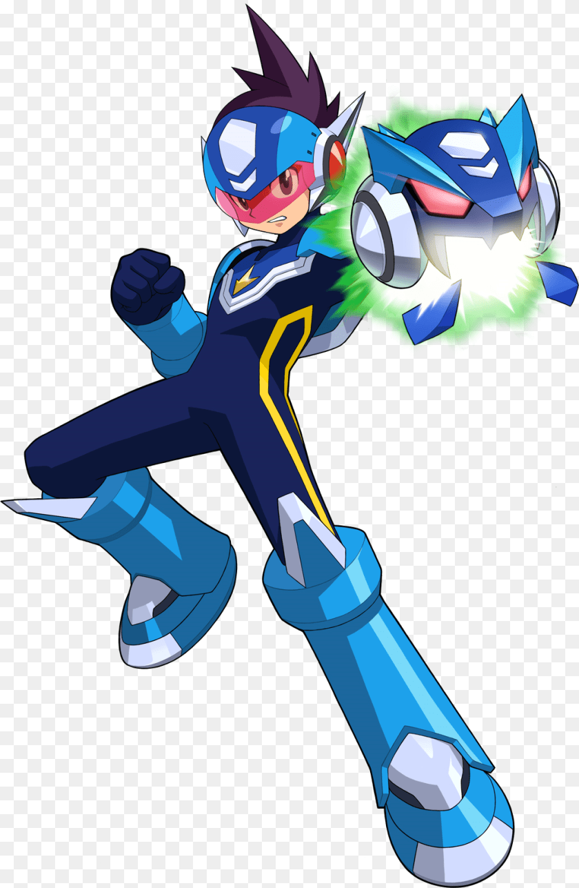 1023x1567 Megaman Volnutt Star Force Mega Man, Book, Comics, Publication, Baby Transparent PNG