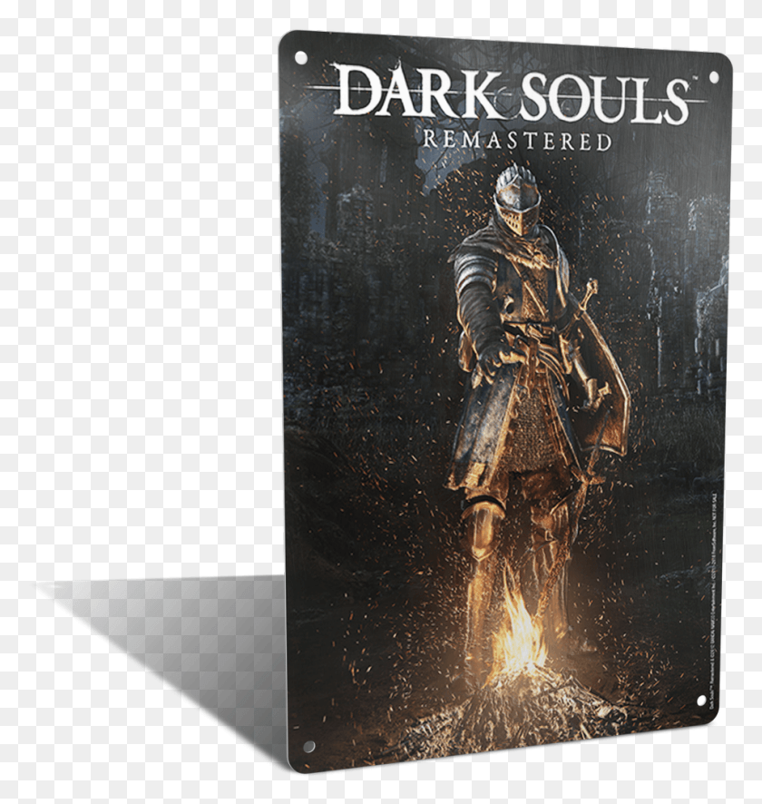 947x1004 Прозрачная Металлическая Пластина Dark Souls Remastered Game, Человек, Человек, Реклама Hd Png Скачать