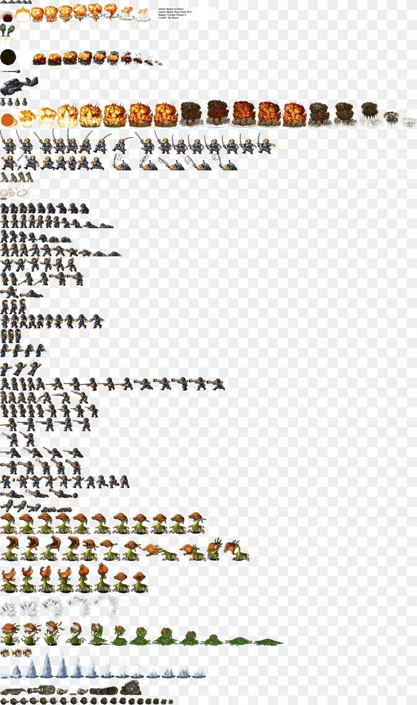 2291x3869 Metal Slug Metal Slug Flash Sprites, Text, Person PNG