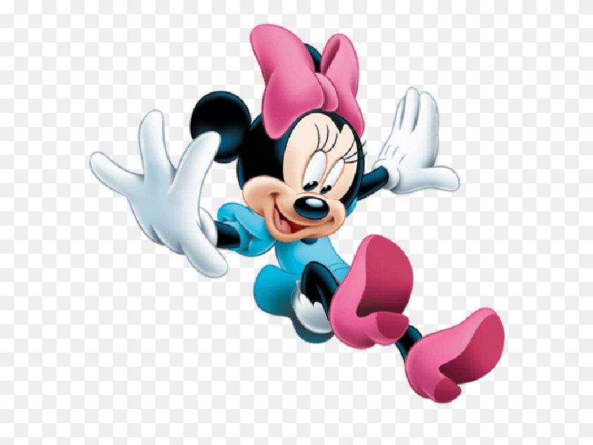592x571 Transparent Mickey Mouse Number 1 Clipart 3d Minnie Mouse, Toy, Graphics HD PNG Download