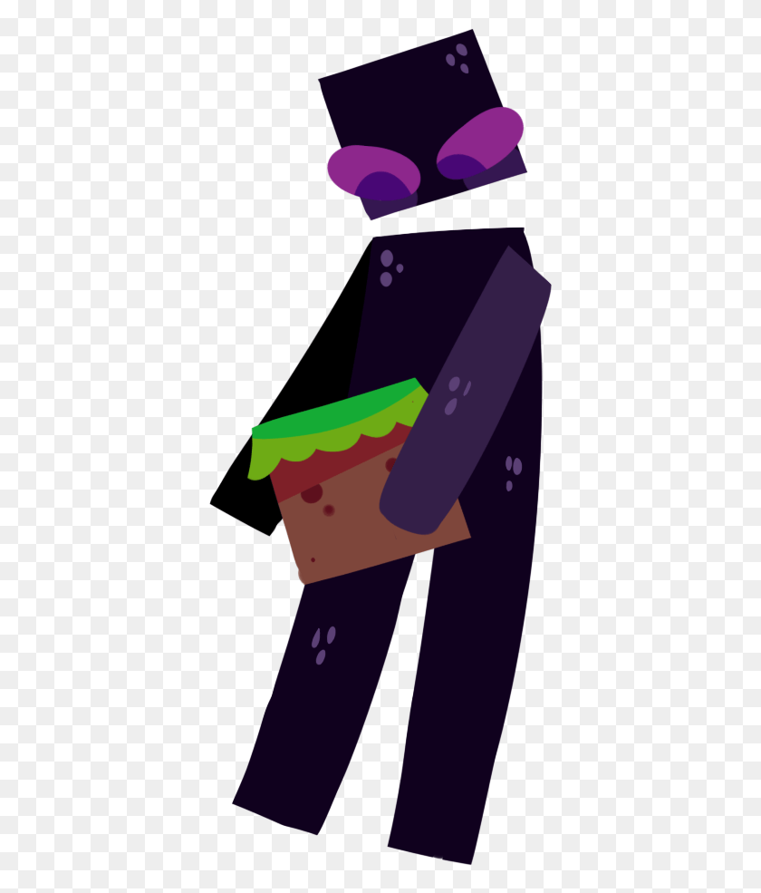 380x925 Transparent Minecraft Spider Enderman Aesthetic, Text, Graphics HD PNG Download