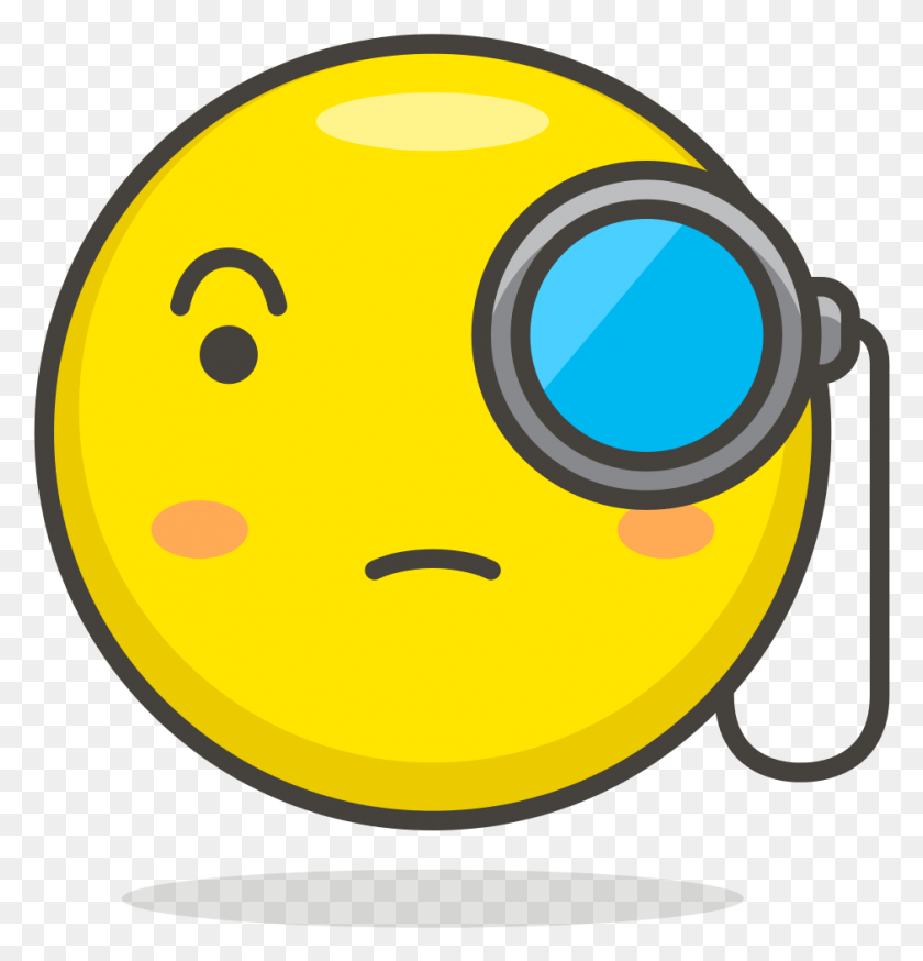 941x983 Transparent Monocle Emoji Ojos Con Monculo, Photography, Sphere HD PNG Download
