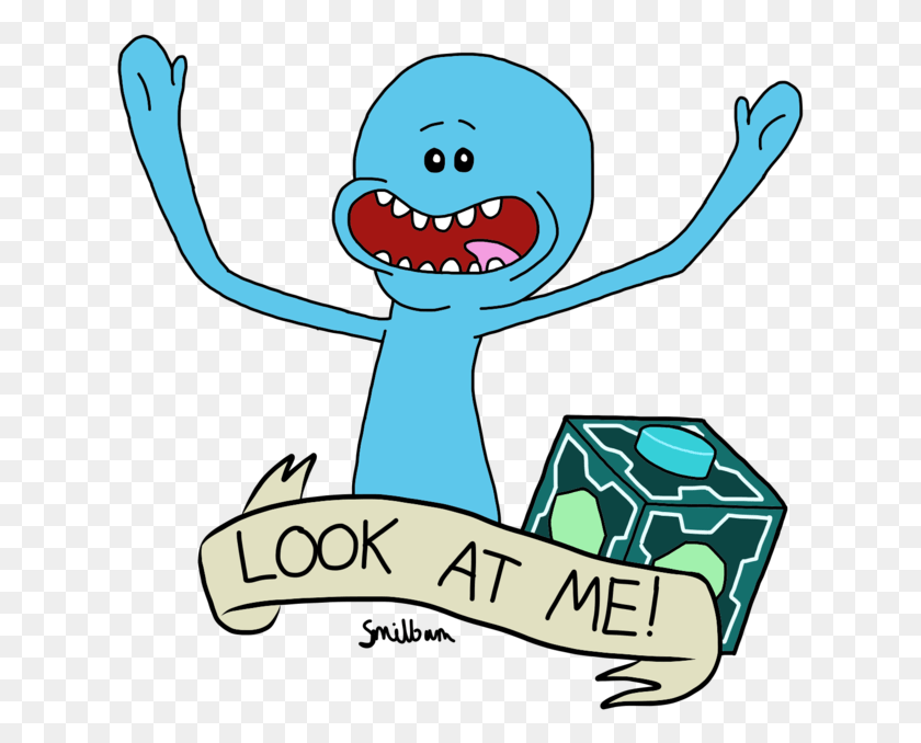 627x618 Transparent Mr Meeseeks, Tie, Accessories, Accessory HD PNG Download