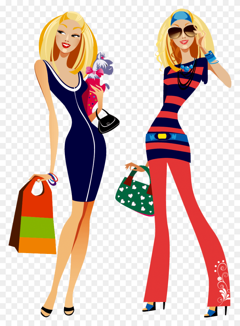 808x1119 Transparent Mulheres Vectors Fashion Girl, Sunglasses, Accessories, Accessory HD PNG Download