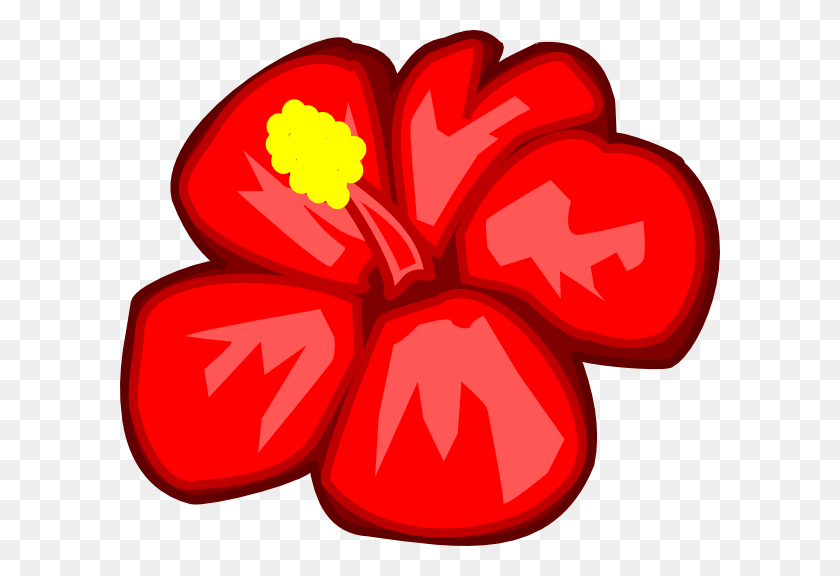 600x516 Нариз Клипарт Гавайские Цветы Клипарт, Завод, Динамит, Бомба Png Скачать