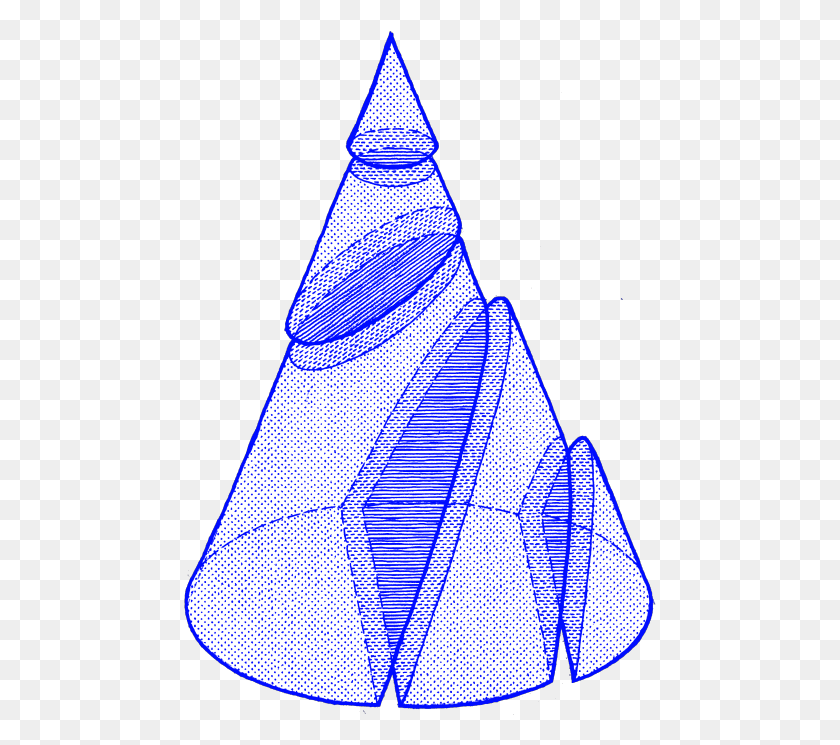 473x685 Transparent Net Art Intaes 0000ff Illustration, Cone, Clothing, Apparel HD PNG Download