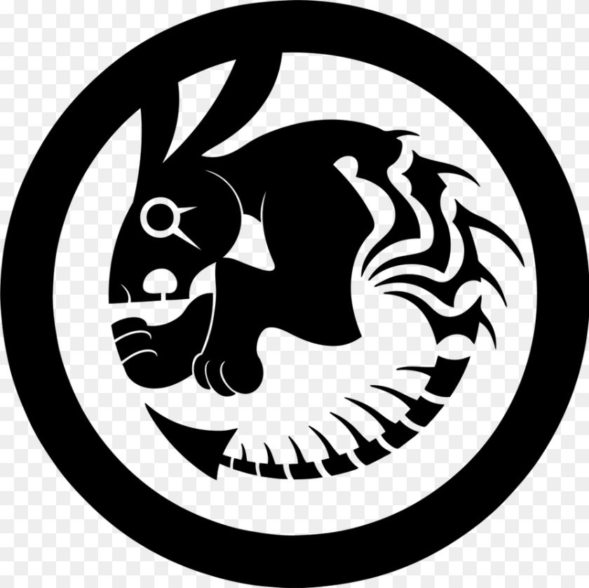 Nine Tailed Fox Mtf Lambda 5 White Rabbits, Gray Transparent PNG