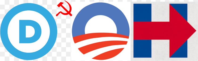 1330x410 Transparent Obama Logo Circle, Flag, Symbol Sticker PNG