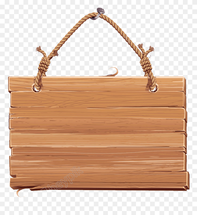 778x857 Transparent Of Signboard Free Wood Sign Transparent Background, Handbag, Bag, Accessories HD PNG Download