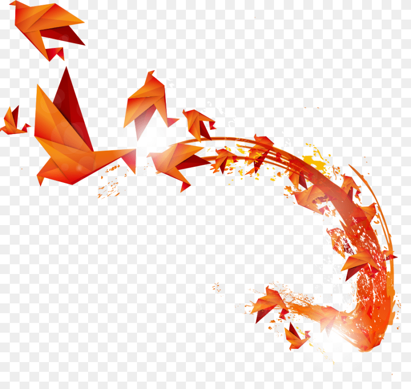 Transparent Paper Crane Focus On Reading Dilko, Leaf, Plant, Art, Graphics Sticker PNG