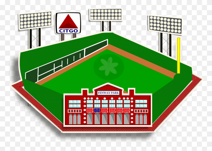 1143x787 Transparent Park Icon Fenway Park, Field, Fire Truck, Vehicle HD PNG Download