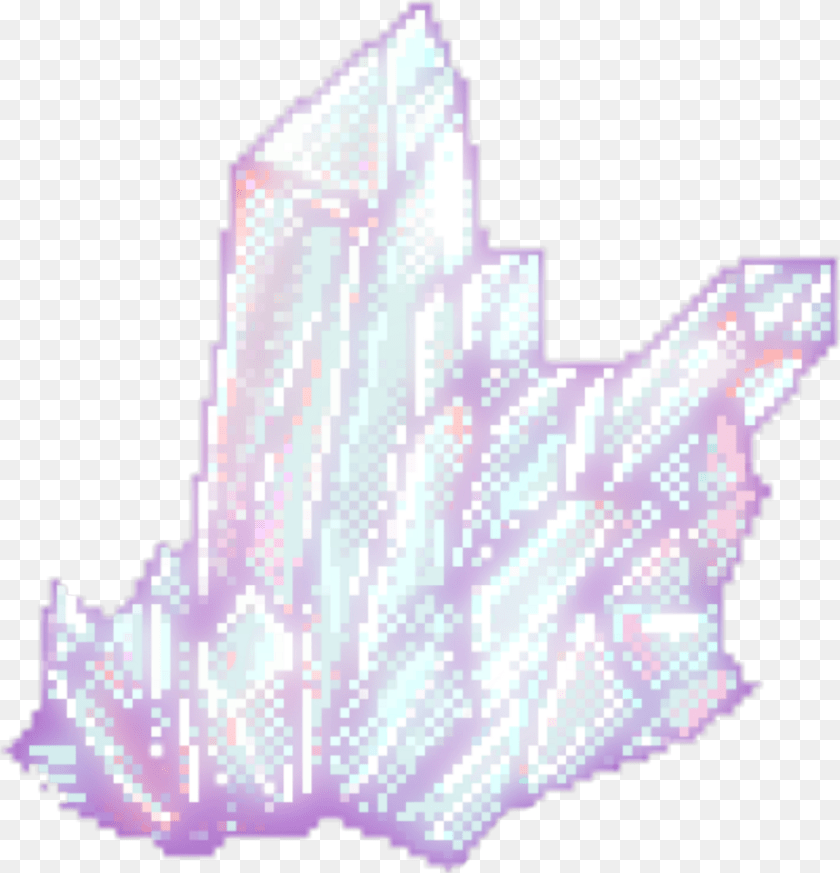 Pastel Goth, Crystal, Ice, Mineral, Outdoors Transparent PNG