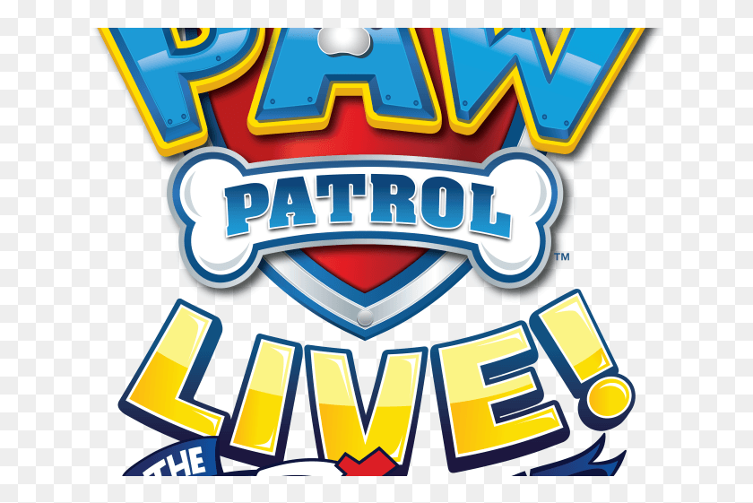 644x501 Transparent Paw Patrol Images Paw Patrol Live The Great Pirate Adventure Logo, Food, Pac Man, Nature HD PNG Download