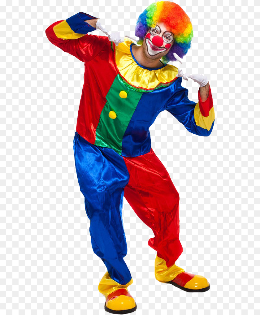 551x1018 Payaso Circus Clown, Performer, Person, Face, Head Transparent PNG