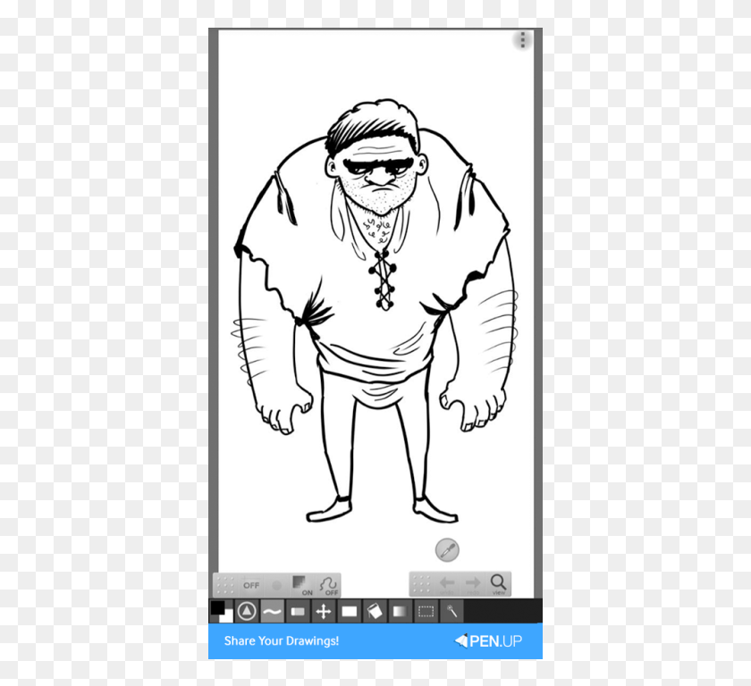 377x708 Transparent Penup Blog Tip Draw Character Cartoon, Sunglasses, Accessories, Accessory HD PNG Download