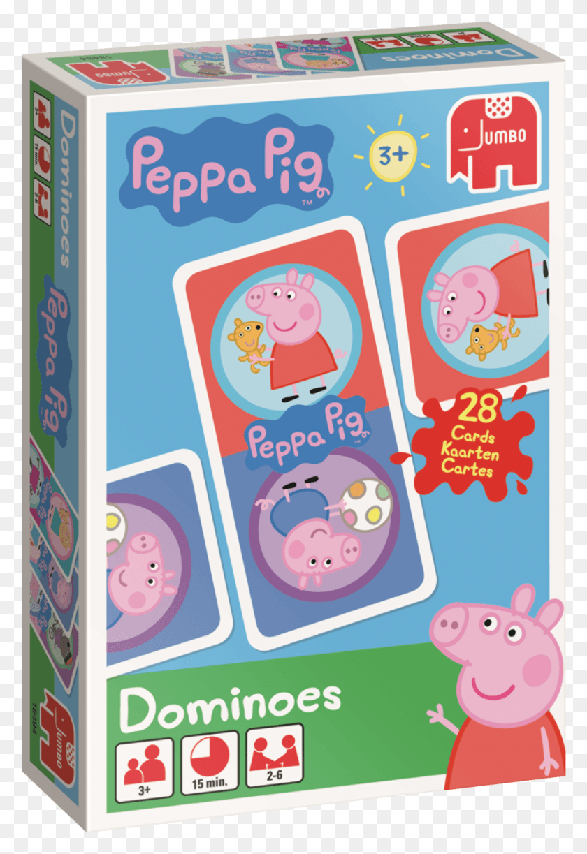 955x1425 Transparent Peppa Pig Images Domino Peppa Pig, Label, Text, Food HD PNG Download