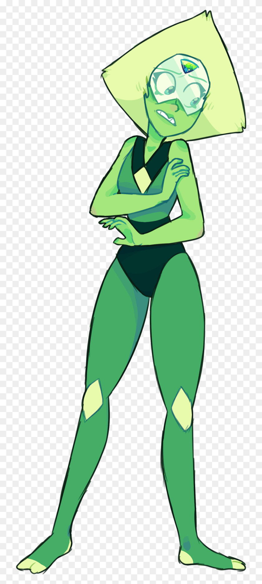 740x1811 Transparent Peridot Crazed Steven Universe, Sleeve, Clothing, Apparel HD PNG Download
