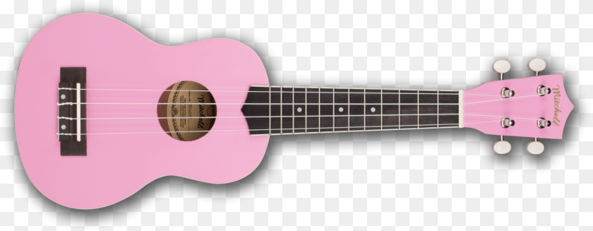 2156x839 Transparent Pink Guitar Ukulele, Bass Guitar, Musical Instrument Clipart PNG