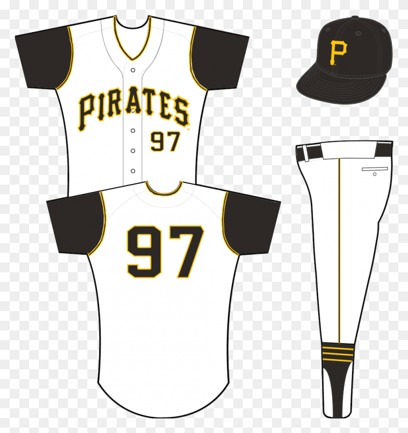 972x1036 Piratas De Pittsburgh Png