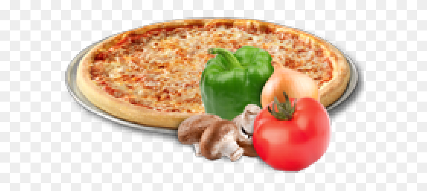 592x316 Transparent Pizza Tomato Papa Gino39s Cheese Pizza, Plant, Food, Vegetable HD PNG Download